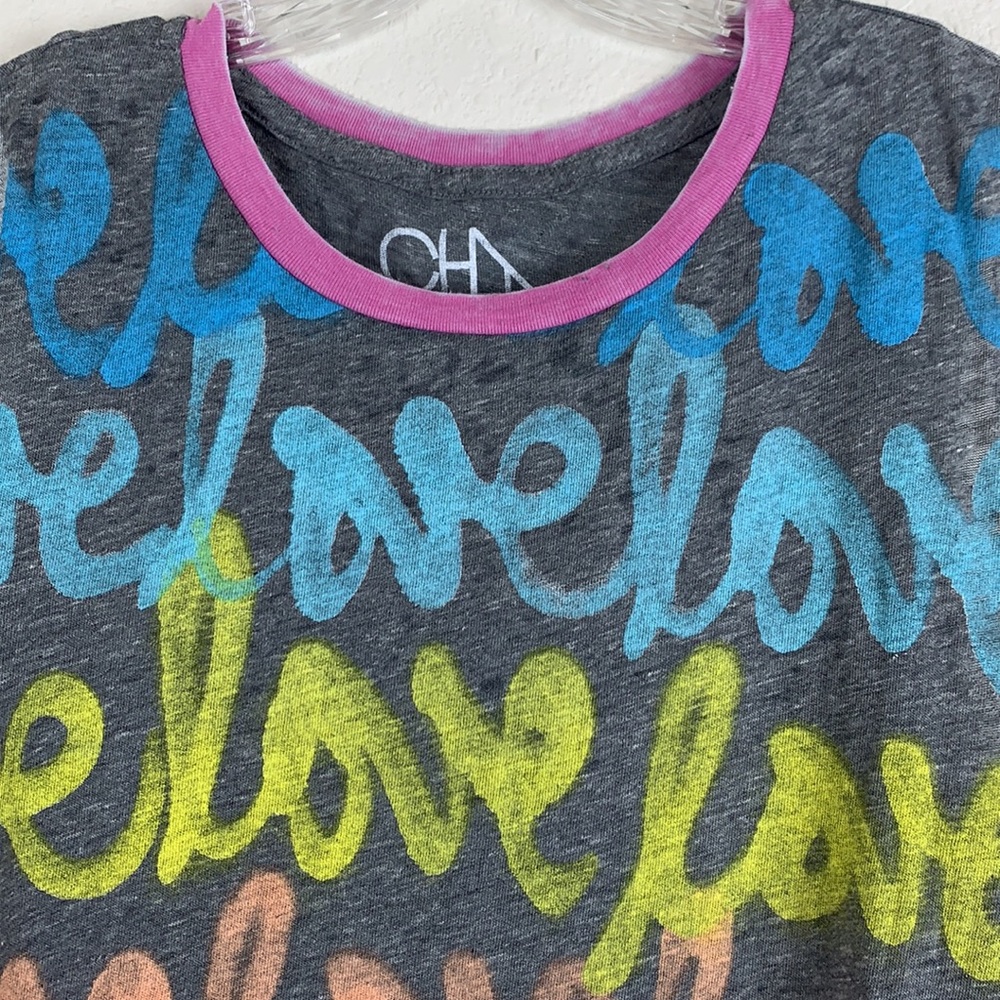 NWOT Chaser Rainbow Love Vintage Muscle T-Shirt - Picture 4 of 14